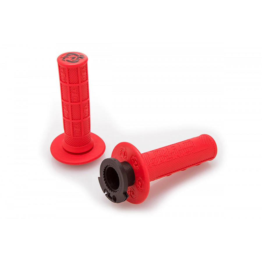 Torc1 Torc1, Defy Lock-On Grip,1/2 Waffle, 2 och 4-takt, RÖD