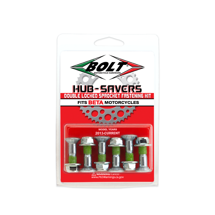 Bolt Drevbultskit Beta 6-pack Kvalité 10.9 stål locktitad och fuji