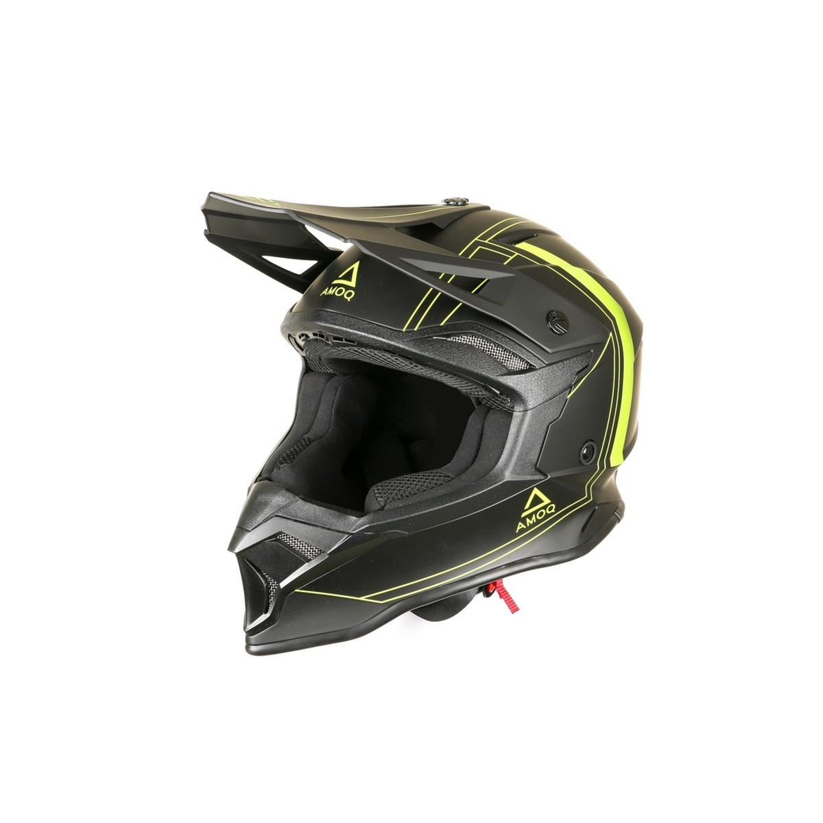 AMOQ Crosshjälm Amoq Vertigo Mips Svart/Fluo Gul