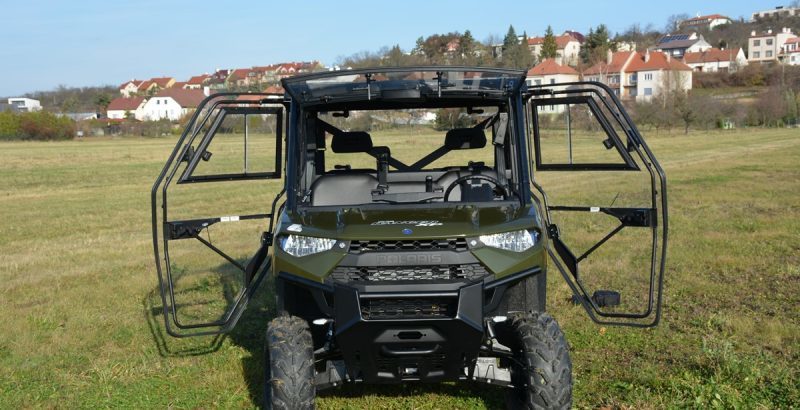 DFK Komplett värmehytt med torkare/spolning Polaris Ranger XP 1000 Crew 2018-