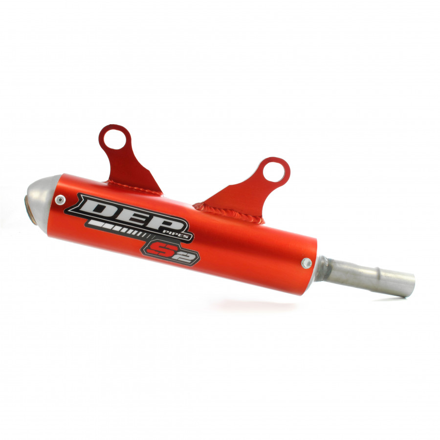 DEP Ljuddämpare Röd (FS) - KTM 125 SX 23-25, KTM 150 SX 25 m.fl.