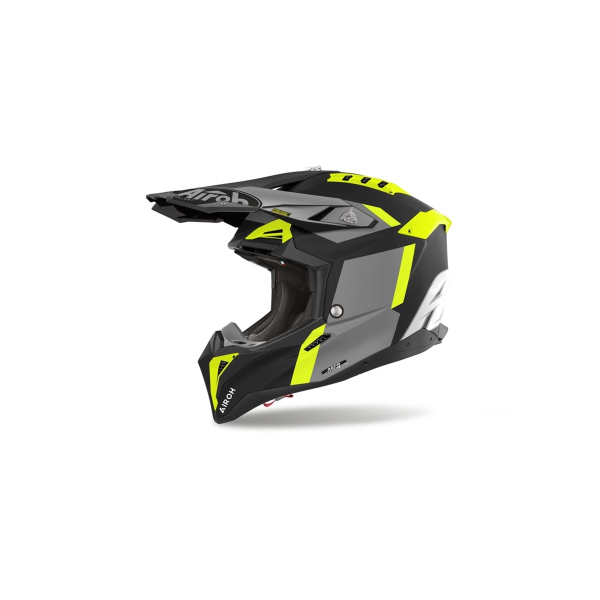 Airoh Airoh Crosshjälm Aviator 3 Saber Glory Gul Matt