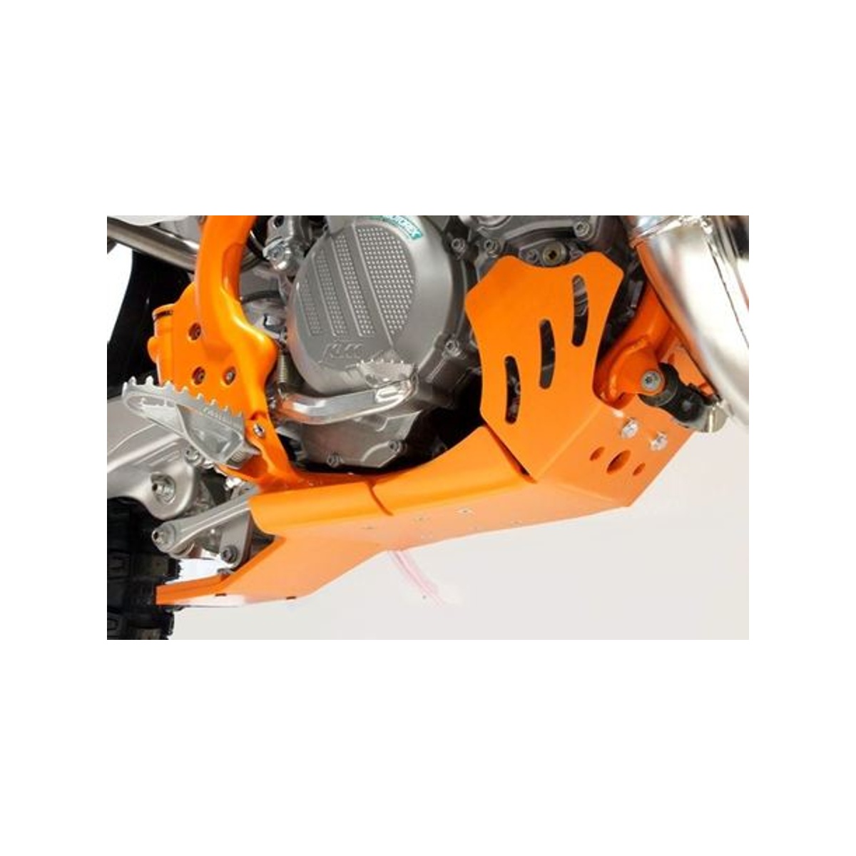 AXP Xtrem HDPE Hasplåt Orange KTM250SX-250XC-300XC 17-18 - m.fl.