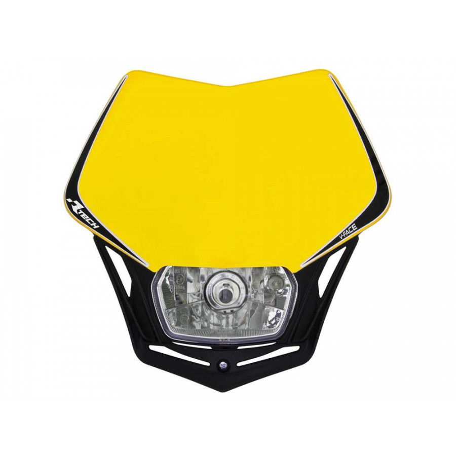 Rtech, Framlampa V-Face, GUL bild 2
