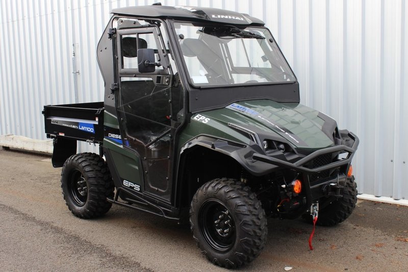 DFK Komplett värmehytt med torkare/spolning Linhai CUV 1100 Diesel ->2022