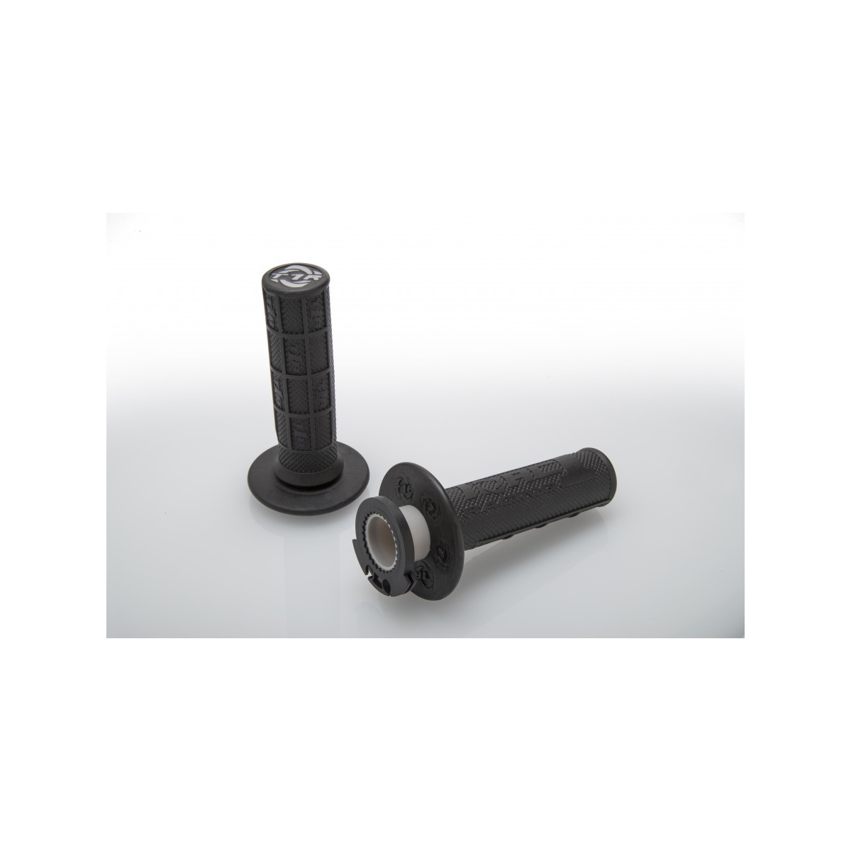Torc1 Defy Lock-On Grip Soft Diamond-Waffle 4-takt SVART
