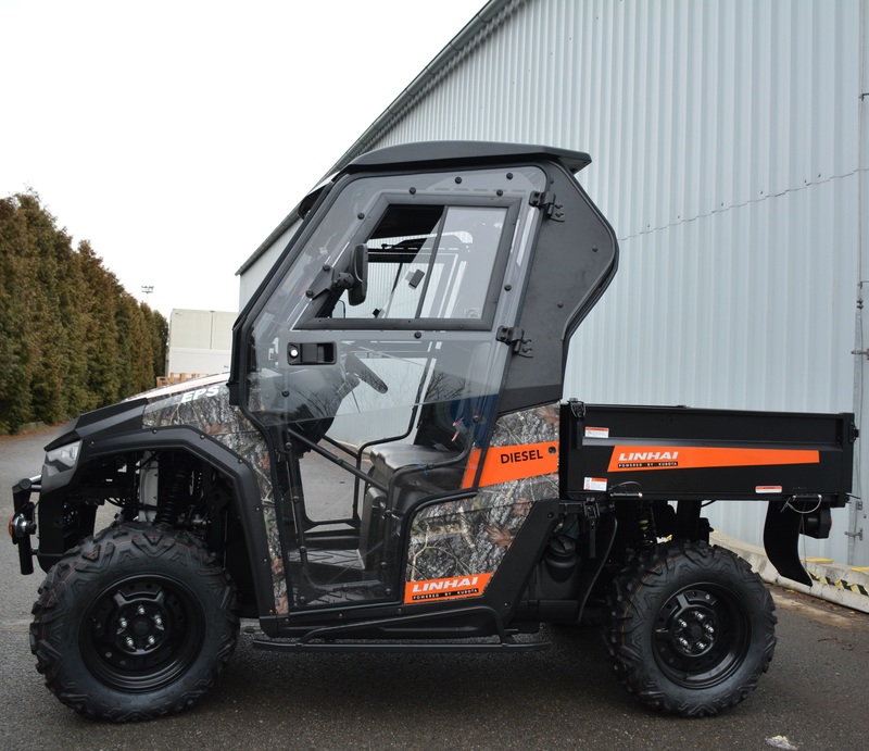 DFK Komplett värmehytt med torkare/spolning Linhai CUV 1100 Diesel 2023->
