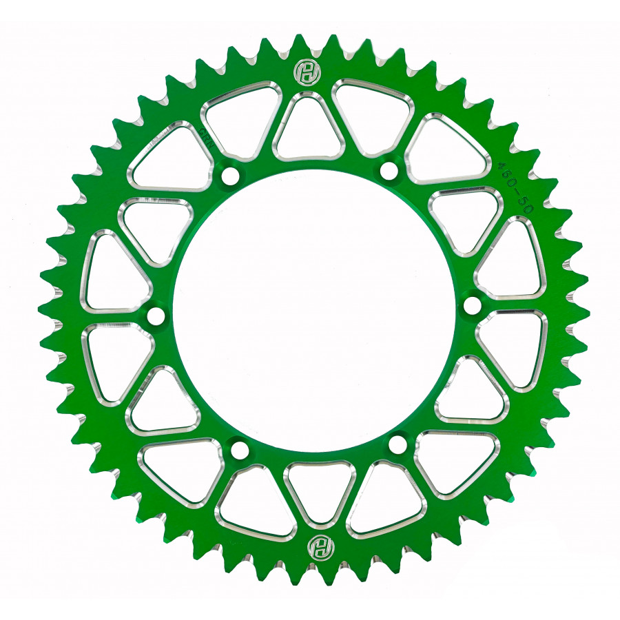 Holeshot Bakdrev Alu 520 50 GRÖN - Kawasaki KX 500 87-03 m.fl.
