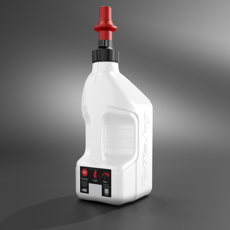 Tuff Jug Tuff Jug Snabbtank 10L vit, Ripper kork röd