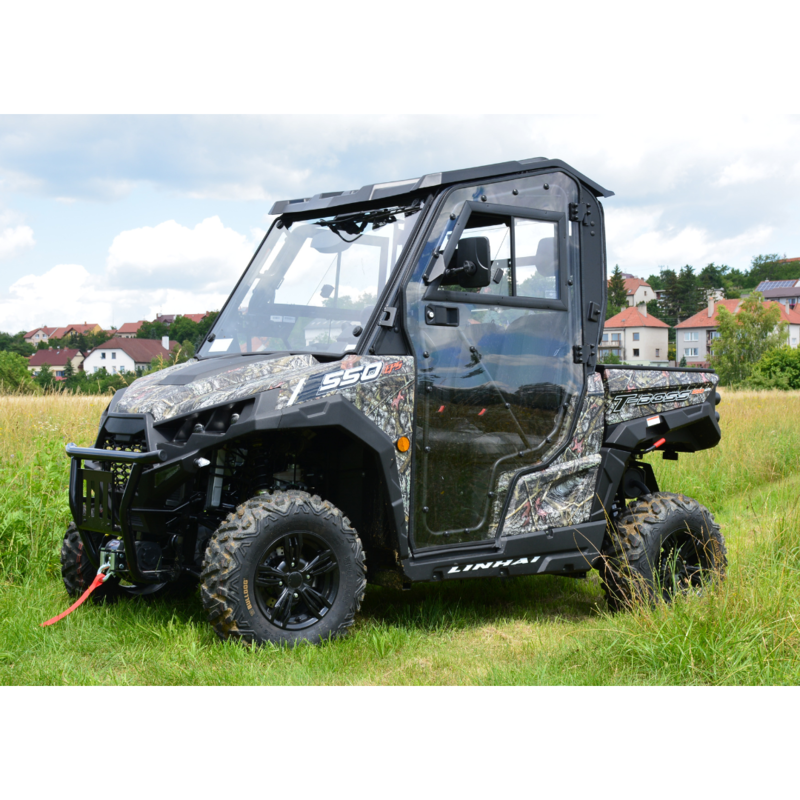 DFK Komplett värmehytt med torkare/spolning Linhai T-Boss 550,570