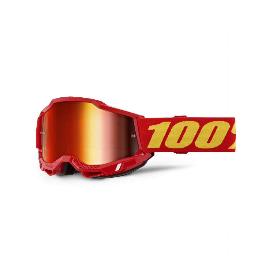 100% 100%, ACCURI 2 Glasögon Red - Mirror Red Lens, VUXEN