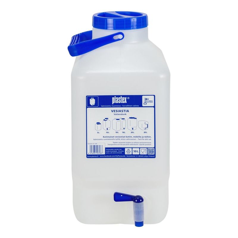 Plastex Plastex Vattendunk 10L