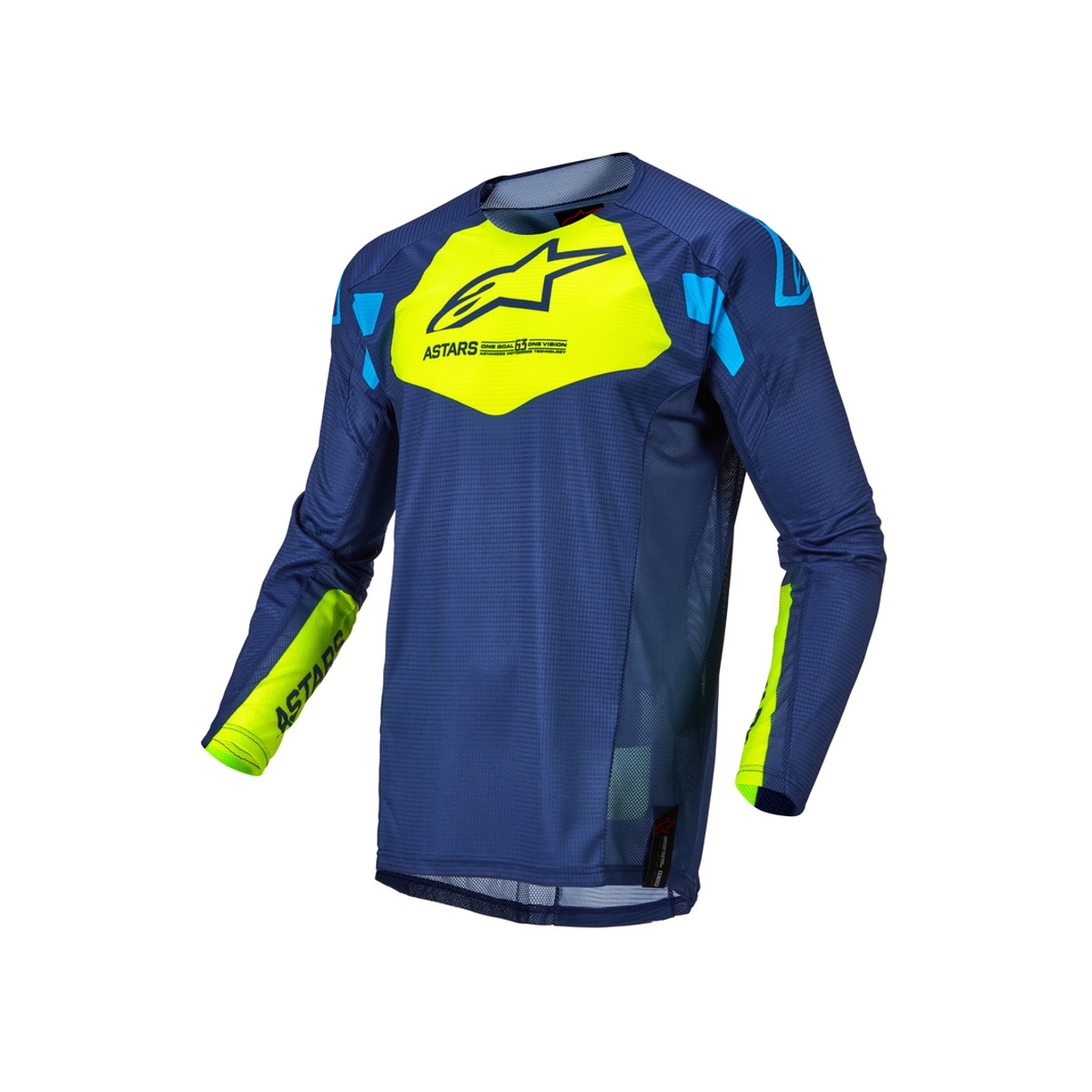 Alpinestars Crosströja Alpinestars Techstar Factory Blå/Gul/Blå
