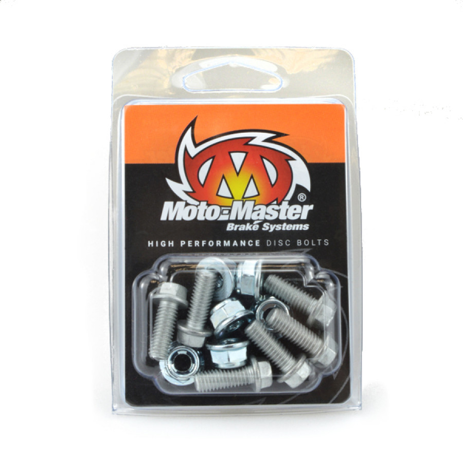 Moto-Master, Skiv bult M6x16 Sexkant 6st, BAK FRAM - m.fl.