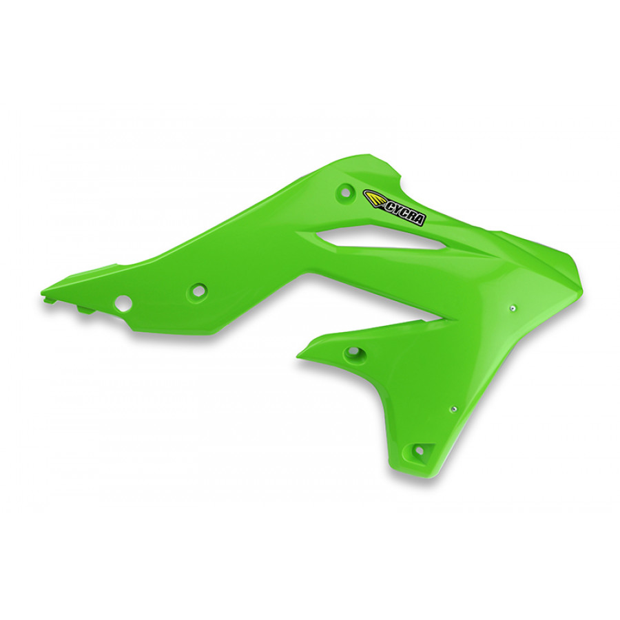 Cycra Cycra, Kylarvingar Intake Powerflow, GRÖN - Kawasaki KX 250F 13-16