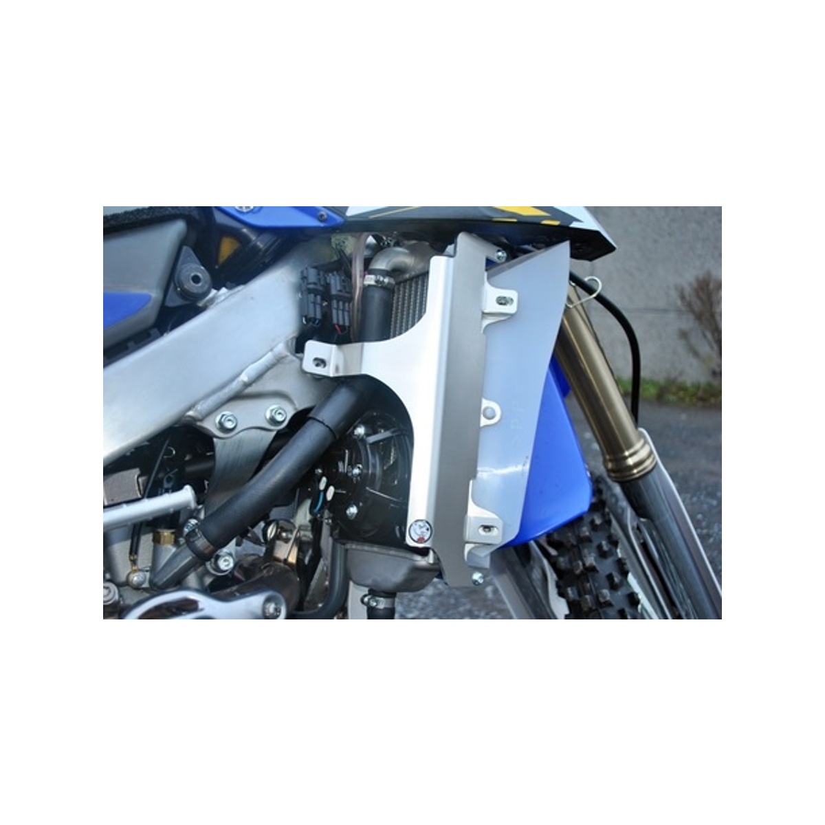 AXP AXP Kylarskydd med blå distanser Yamaha WR250F 15-19, WR450F 16-18 - m.fl.