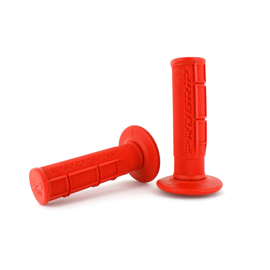 Progrip Progrip, 794 Single Density Half Waffle gummihandtagg, RÖD