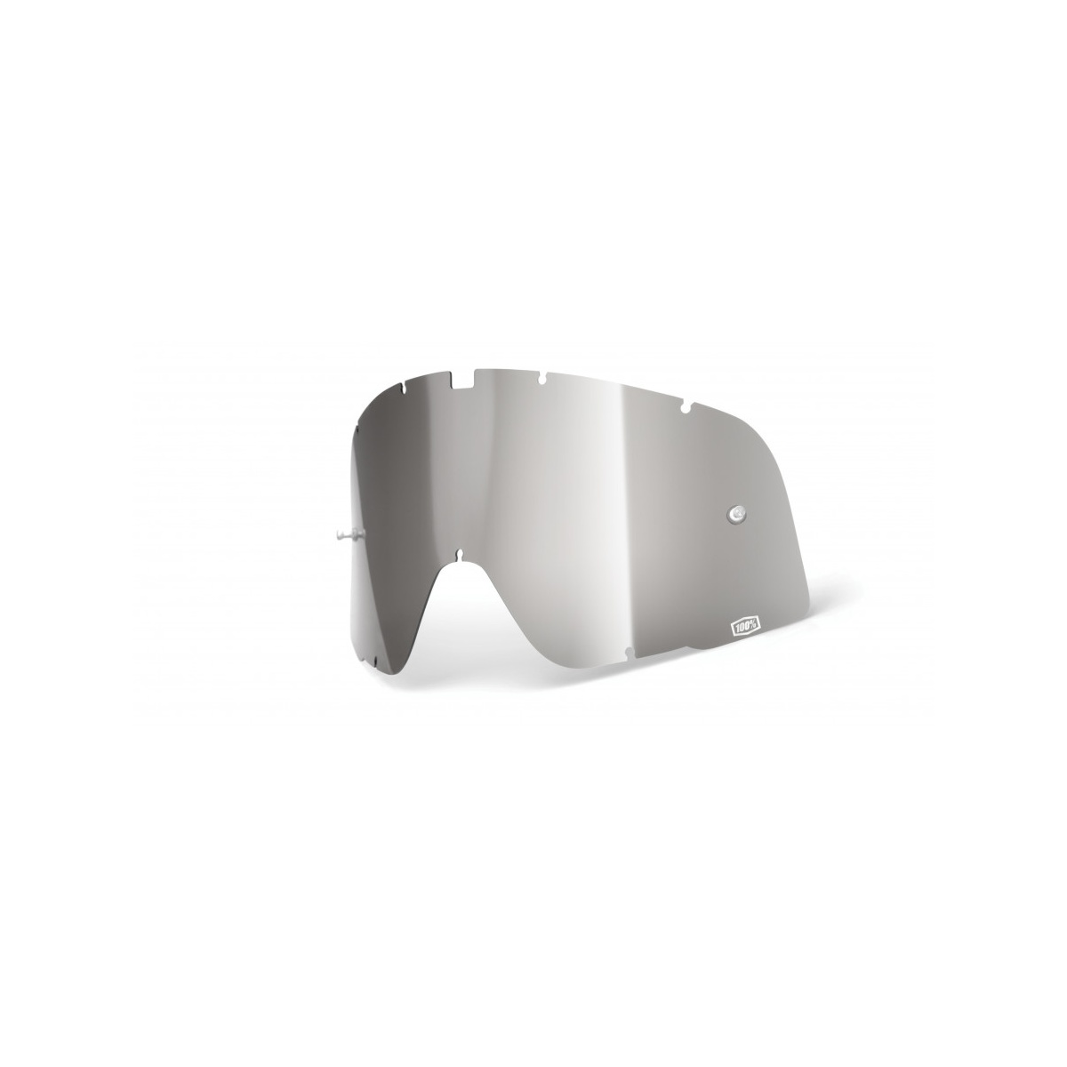 100% 100% BARSTOW Replacement Lens - Silver Mirror