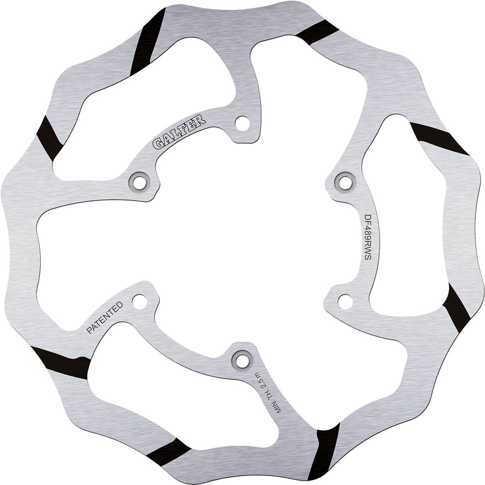 Galfer Wave f-skiva fast Grooved, Ovsz 250x3 YZ85 03-, RM85