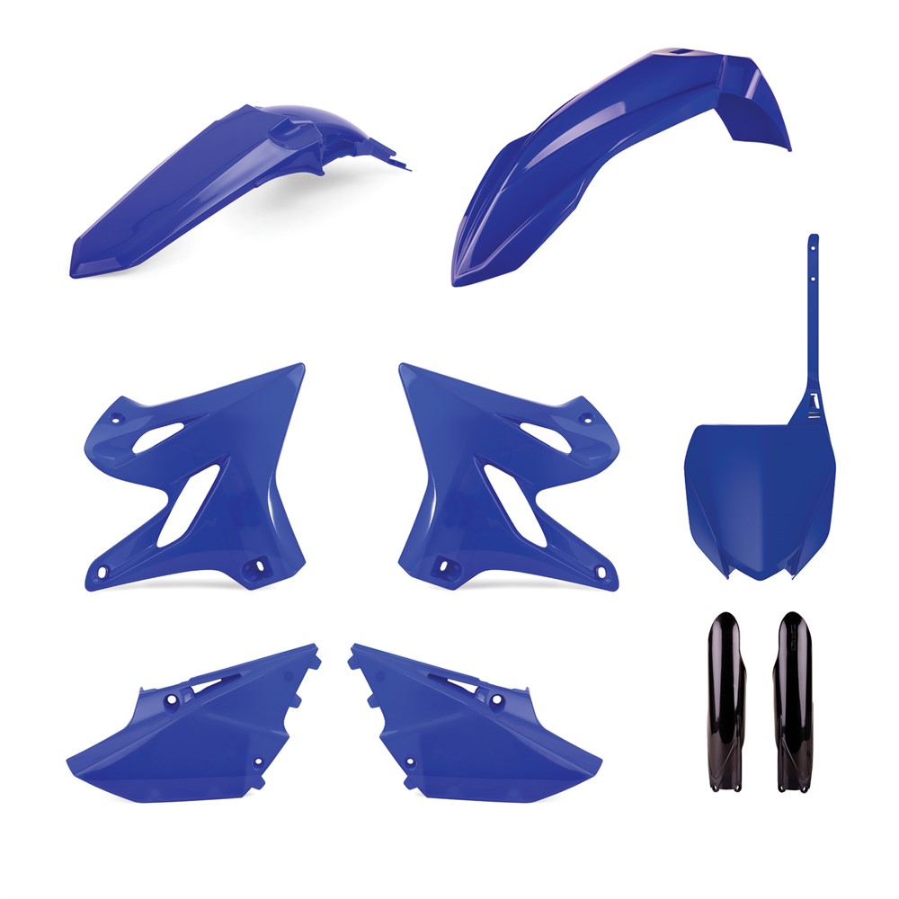 Plastkit MX m gaffelbensskydd Yamaha YZ125/250 15-21, OEM 2021
