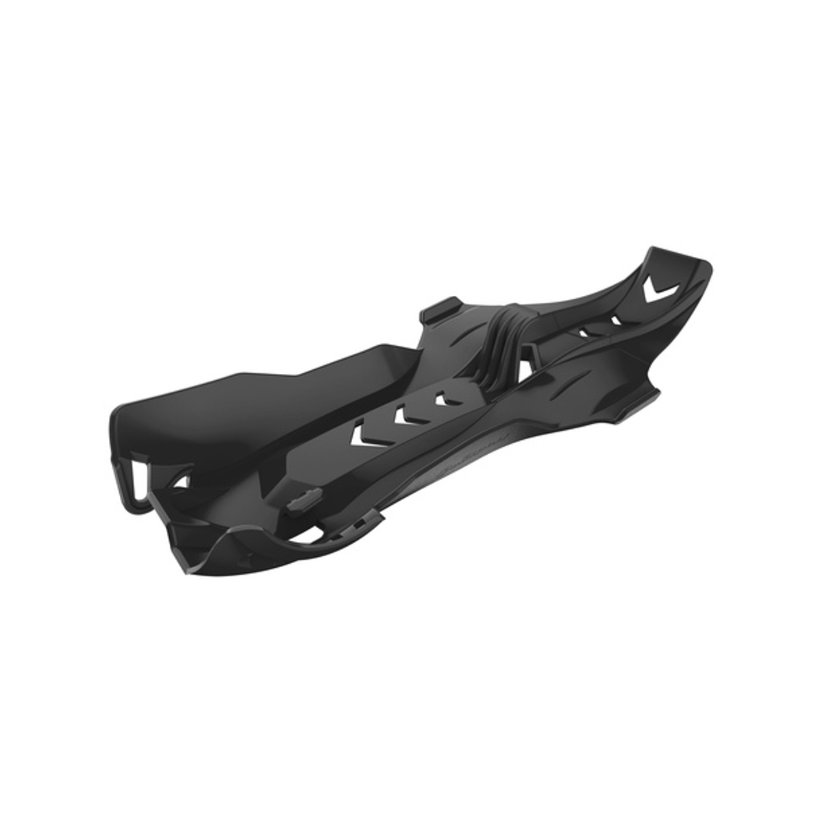 Polisport Fortress Hasplåt W/Link EXC/SX250/300(06-16) TE/TC250/300(14-16) Black - m.fl.