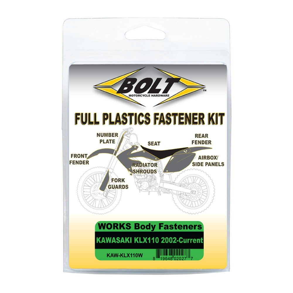 Bolt Fästbult plast - KLX 110 02-23