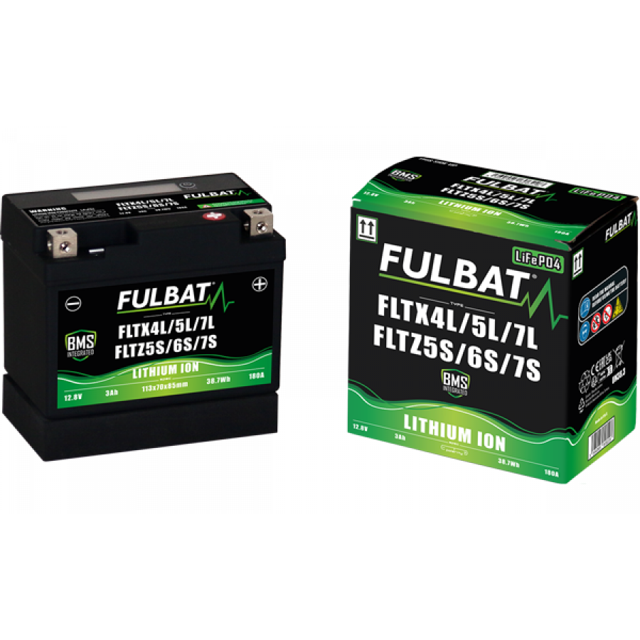 Fulbat Fulbat Litium-Ion Batteri FLTX4L/5L/7L - FLTZ5S/6S/7S