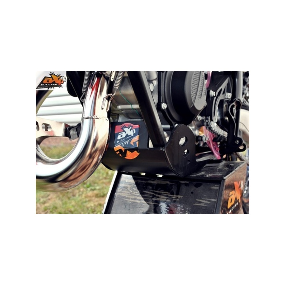 AXP AXP Hasplåt Svart Ktm SX125 16-20 - KTM 125 SX 16-21, KTM 150 SX 16-21