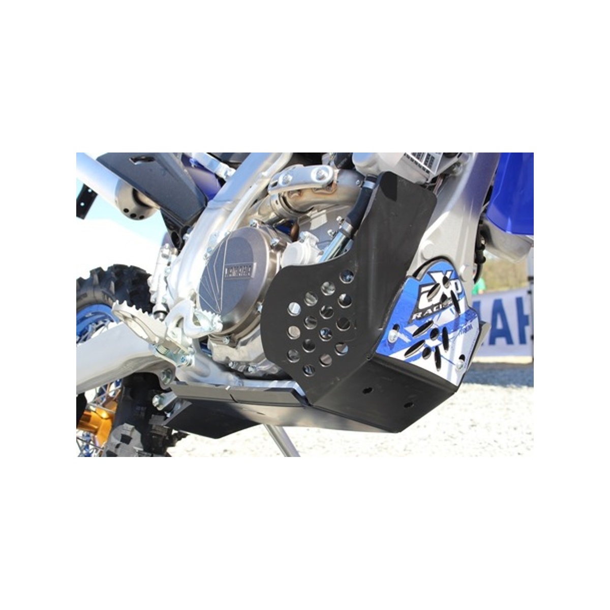AXP Xtrem HDPE Hasplåt Svart Yamaha WR250F 15-, WR450F 16-18 - m.fl.