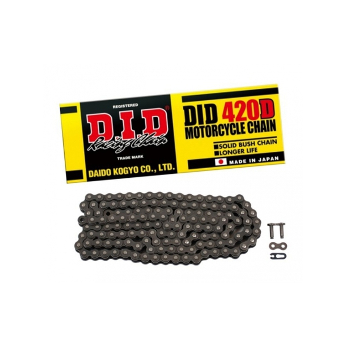 D.I.D 420D Kedja+Kedjelås (RJ)