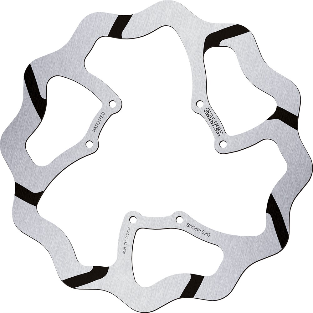 Wave f-skiva fast Oversz Groove 270mm-CR125/250/500 95-07 CRF -14