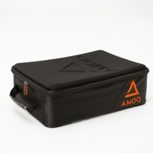 Glasögonväska AMOQ Hardshell Goggle Bag Svart/Orange