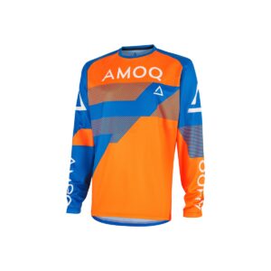 AMOQ Crosströja Ascent Strive V2 Orange/Blå