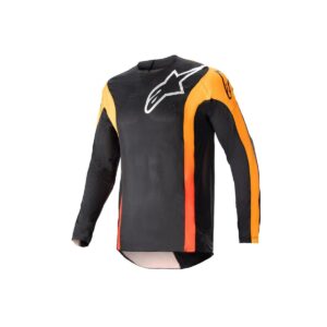 Crosströja Alpinestars Techstar Sein Svart/Hot Orange