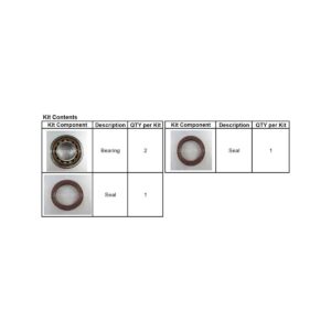 Ramlager BW EXC 400/450/525 00-07, 525SX 03-07 450SX 03-06, Beta 4T 250/450/525 05