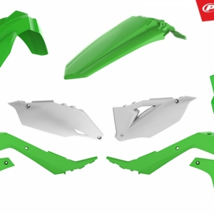 Plastkit MX, KX450 19-21, KX250 2021 OEM färg 19