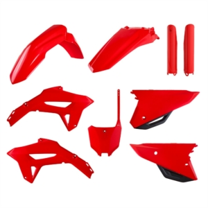 Plastkit MX med gaffelbensskydd CRF250/450 22-/21-23, OEM 21-