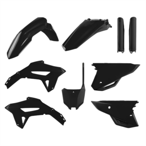 Plastkit MX med gaffelbensskydd CRF450 21-23, svart
