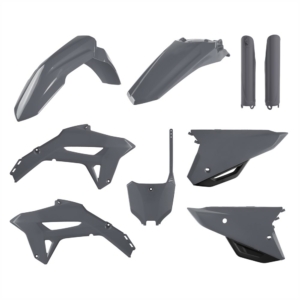 Plastkit MX med gaffelbensskydd CRF250/450 22-/21-23, N-grå