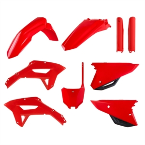 Plastkit Enduro m nrplåt, gaffelbensskydd CRF250/450RX 22-/21-24, OEM