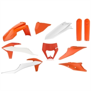 Plastkit Enduro m lampkåpa KTM EXC/EXCF 20-23, OEM 23