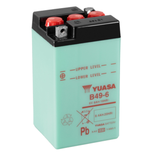 Yuasa Batteri, B49-6 (CP) Inkl syra (4)