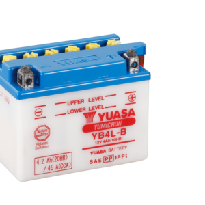 Yuasa Batteri, YB4L-B (CP) Inkl syra (10)