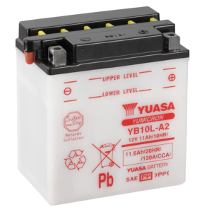 Yuasa Batteri, YB10L-A2 (CP) Inkl syra (4)