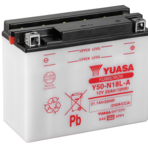 Yuasa Batteri, Y50-N18L-A (CP) Inkl syra (2)