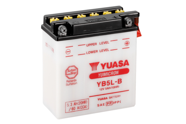 Yuasa Batteri, YB5L-B (CP) Inkl syra (6)