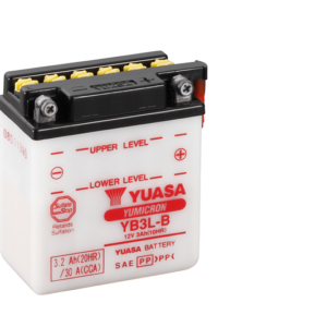 Yuasa Batteri, YB3L-B (CP) Inkl syra (10)