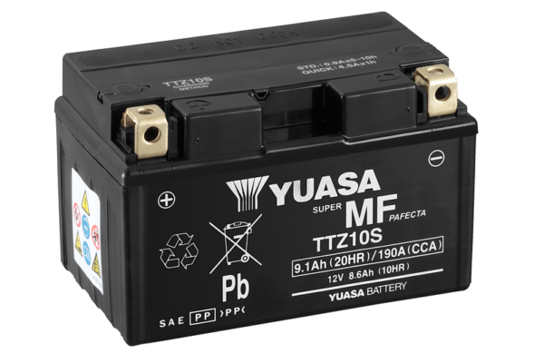 Yuasa Batteri, TTZ10S(WC) syrafylld (6)