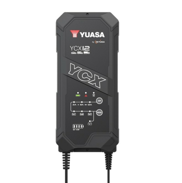 Yuasa Batteriladdare YCX12 12V 12A