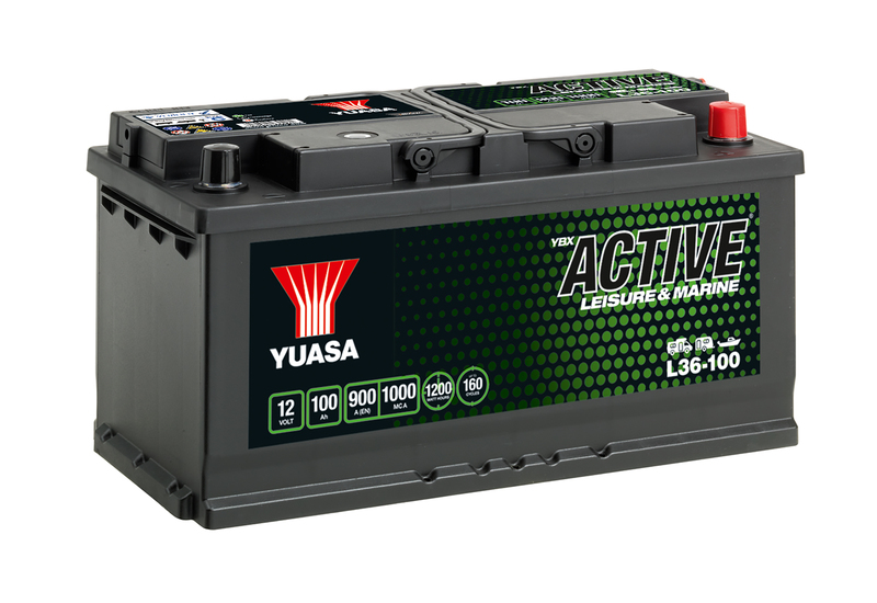 Yuasa L36-100 Active Leisure Battery 12V 100Ah 900A (12)